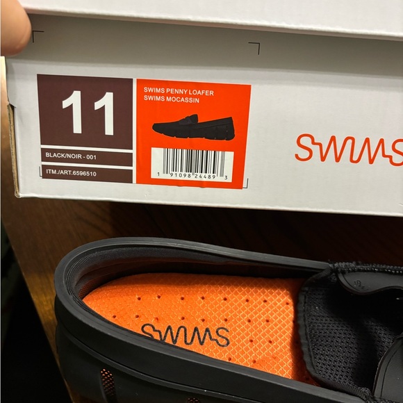 Swims Classic Black Loafers - Picture 7 of 7